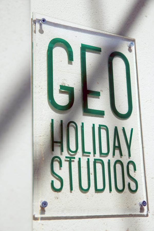 Geo Holiday Studios Kyparissía Eksteriør bilde